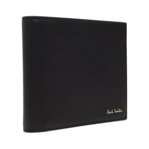 Paul Smith Signature Striped Logo Embossed Wallet