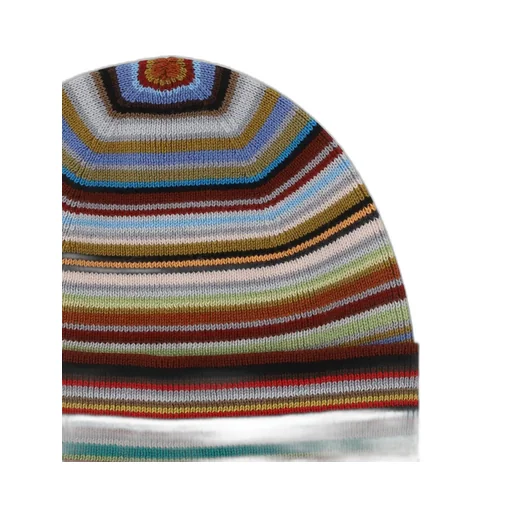 Paul Smith Striped Intarsia-Knitted Beanie