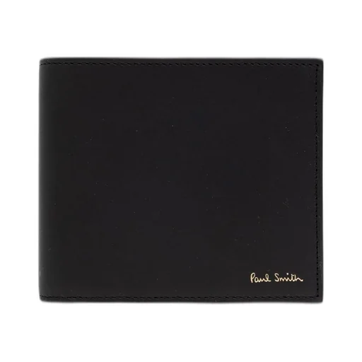 Paul Smith Signature Striped Logo Embossed Wallet
