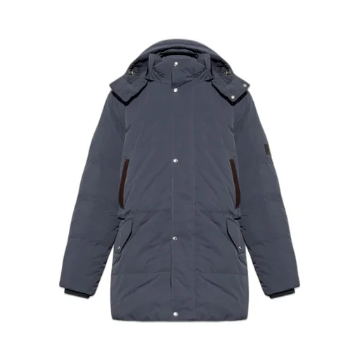 Paul Smith Striped-Detailed Hooded Jacket