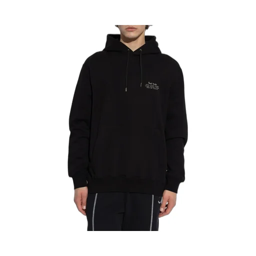 Paul Smith Logo Printed Drawstring Hoodie