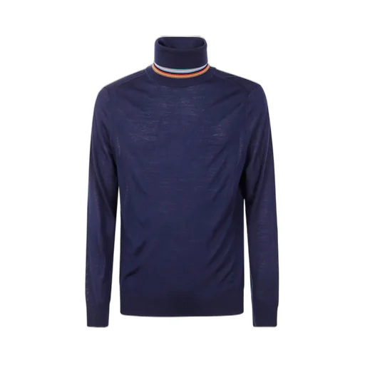 Paul Smith Roll Neck Striped Jumper