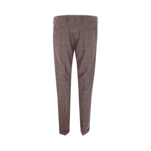 Paul Smith Checked Straight-Leg Trousers