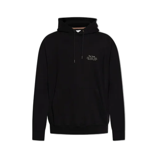 Paul Smith Logo Printed Drawstring Hoodie
