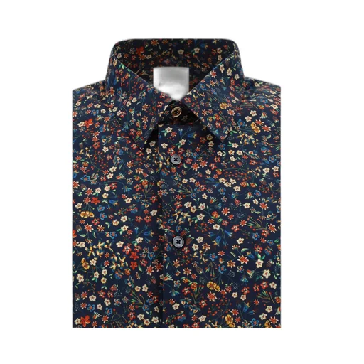 Paul Smith Floral-Printed Long Sleeved Buttoned Shirt
