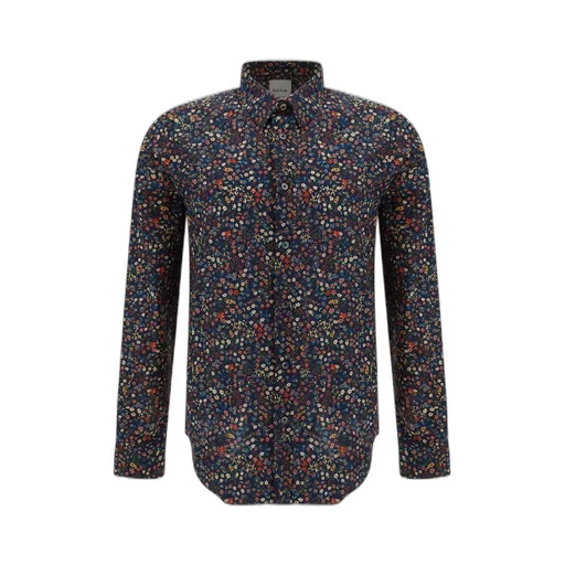 Paul Smith Floral-Printed Long Sleeved Buttoned Shirt