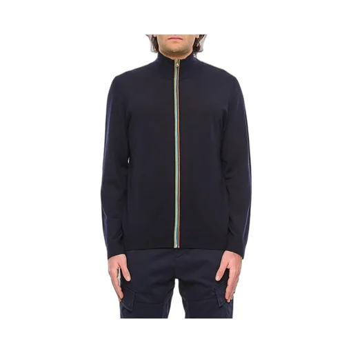 Paul Smith Signature Stripe Zip Cardigan