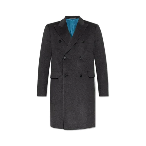 Paul Smith Double-Breasted Straight Hem Overcoat