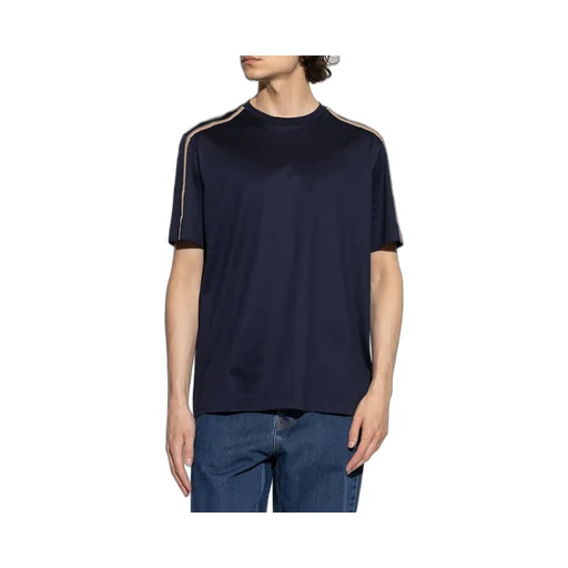 Paul Smith Signature Stripe Shoulder Trim T-Shirt