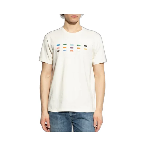 Paul Smith X Lee Logo Patch Crewneck T-Shirt