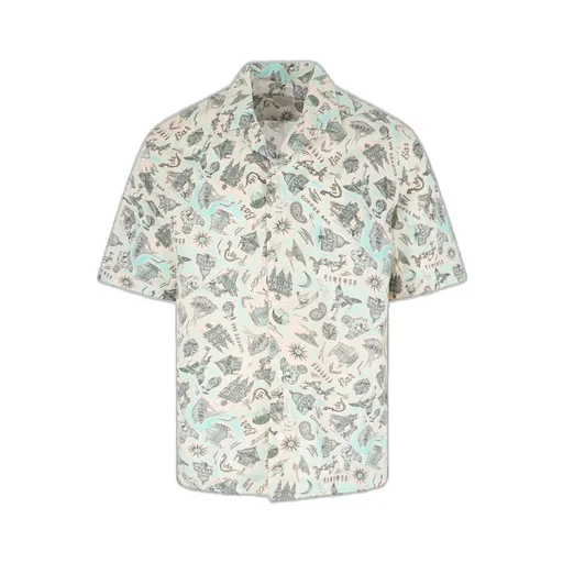 Paul Smith Souvenir Printed Short-Sleeved Shirt