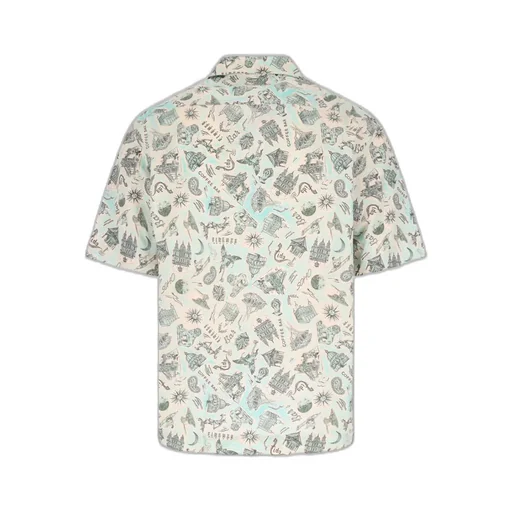 Paul Smith Souvenir Printed Short-Sleeved Shirt