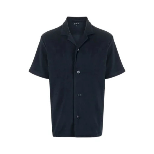 Paul Smith Short Sleeved Toweling Striped Shirt
