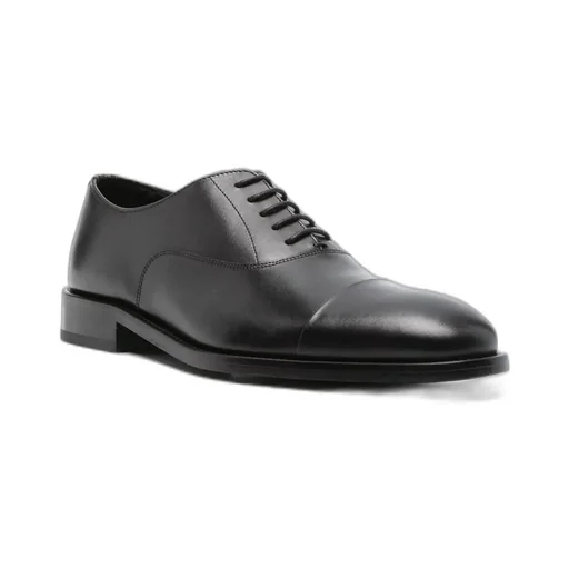 Paul Smith Cap-Toe Leather Lace-Up Shoes