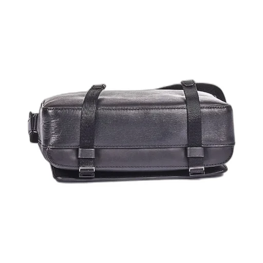 Paul Smith Logo Embossed Zipped Messenger Bag