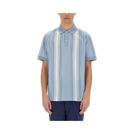 Paul Smith Short Sleeved Striped Polo Shirt