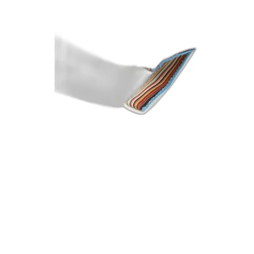 Paul Smith Stripe Trim Embroidered Polo Shirt