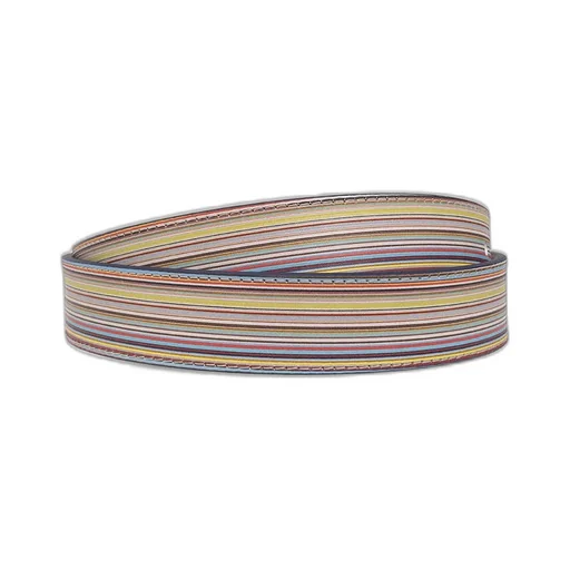 Paul Smith Striped Buckle Fastened Belt