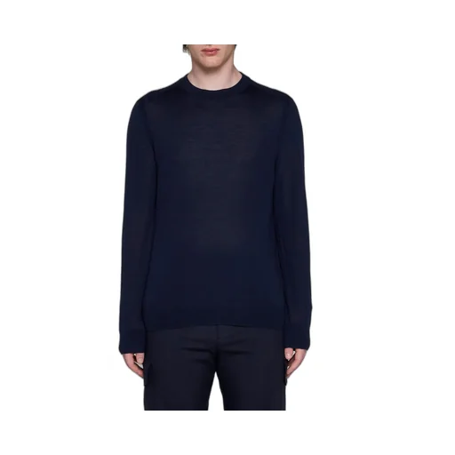 Paul Smith Logo Embroidered Knitted Jumper
