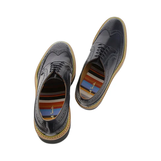 Paul Smith Round Toe Lace-Up Shoes