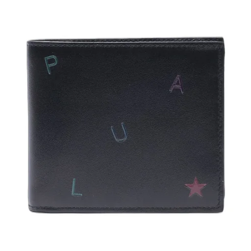 Paul Smith Letter Patterned Bif-Fold Wallet