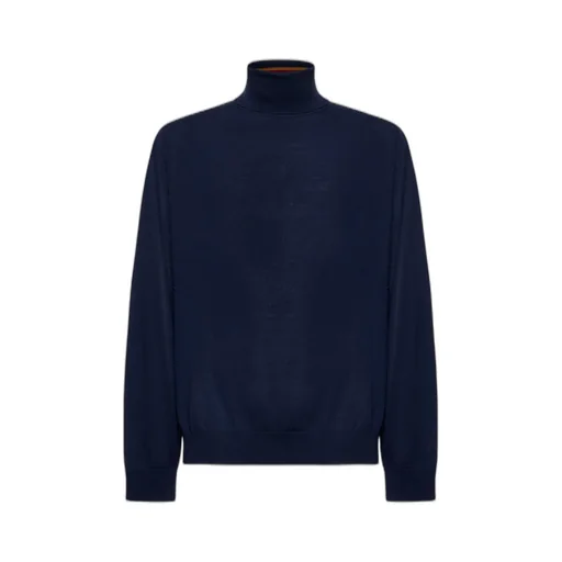 Paul Smith Roll Neck Straight Hem Jumper