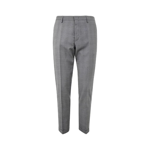 Paul Smith Checked Straight-Leg Trousers