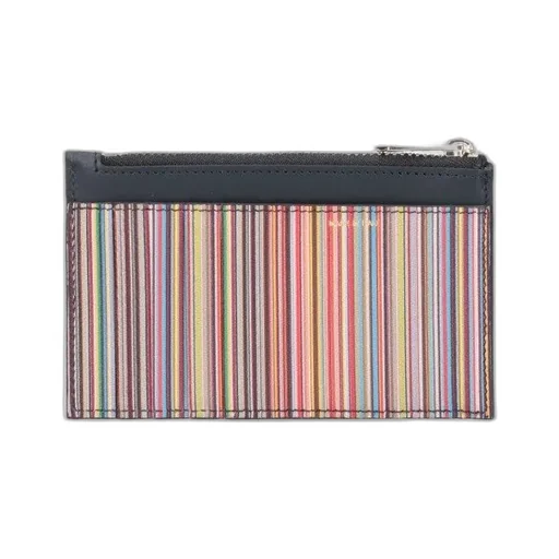 Paul Smith Logo Detailed Zipped Cardholder