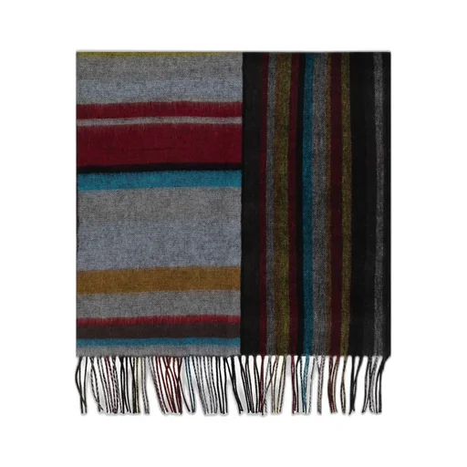 Paul Smith Scarf With Striped Pattern