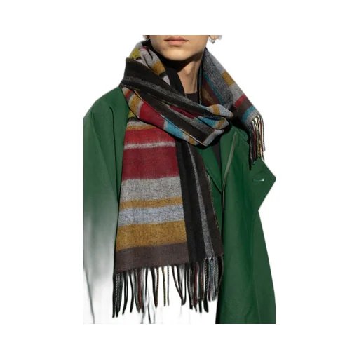 Paul Smith Scarf With Striped Pattern