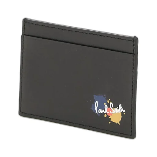 Paul Smith Logo Paint Splatter Cardholder