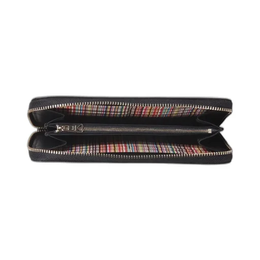Paul Smith Logo Print Zip Around Wallet