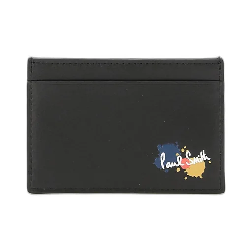 Paul Smith Logo Paint Splatter Cardholder