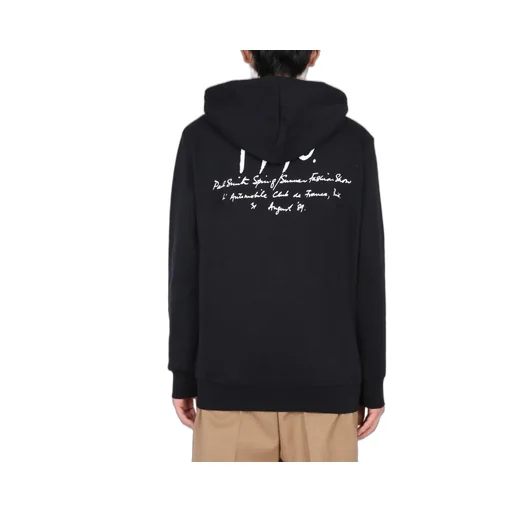 Paul Smith Logo Embroidered Drawstring Hoodie