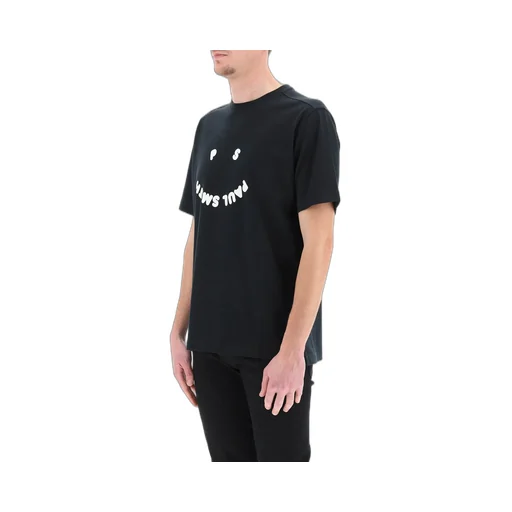 Paul Smith Smiley Logo Print Crewneck T-Shirt