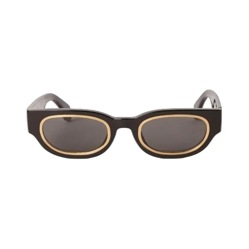 Palm Angels Eyewear Oval Frame Sunglasses