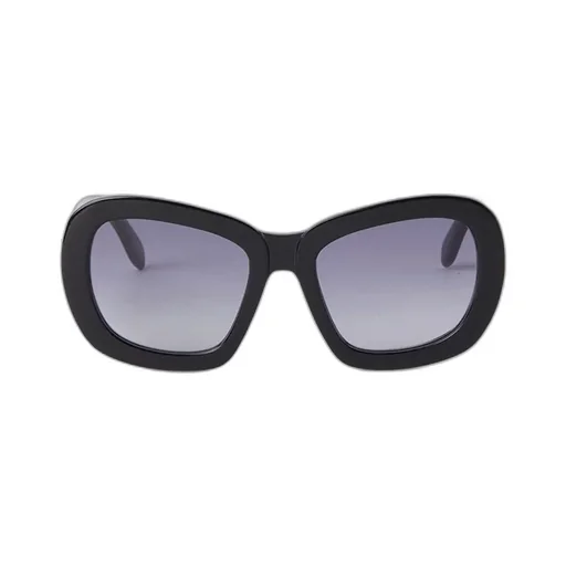 Palm Angels Eyewear Moon Round Frame Sunglasses