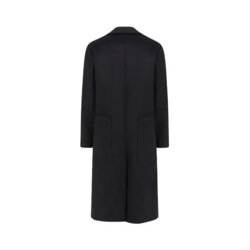 Paltò Double-Breasted Peak Lapel Coat