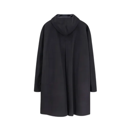 Paltò Hooded High Collar Coat