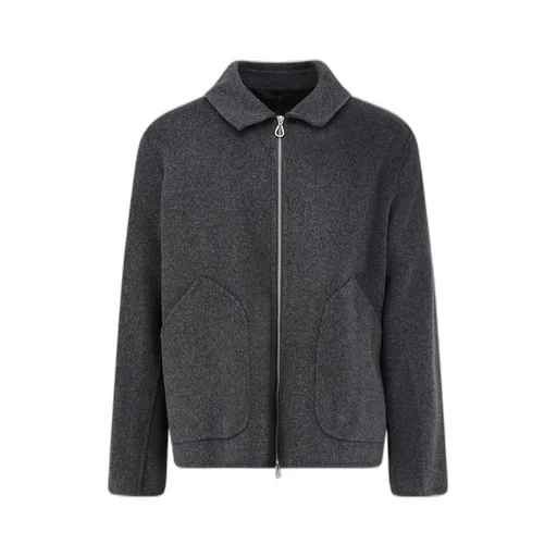 Paltò Zip Closure Wool Coat
