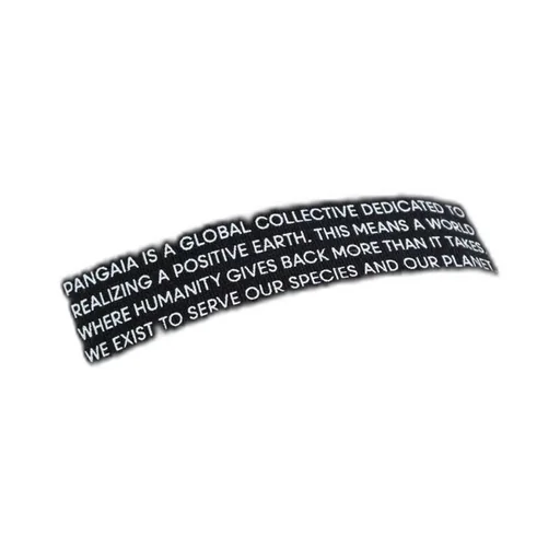 Pangaia Text Print T-Shirt