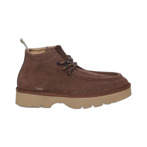 Panchic Suede Lace-Up Boots