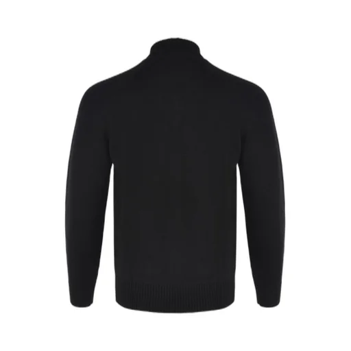 Paolo Pecora Ribbed High Collar Knitwear