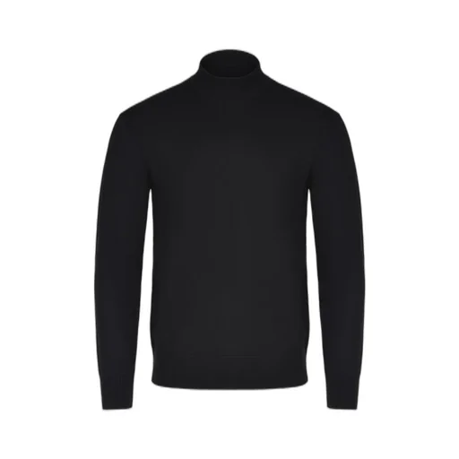 Paolo Pecora Ribbed Collar Knitwear
