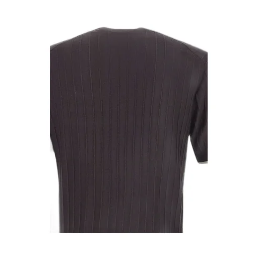 Paolo Pecora Ribbed Crew Neck T-Shirt