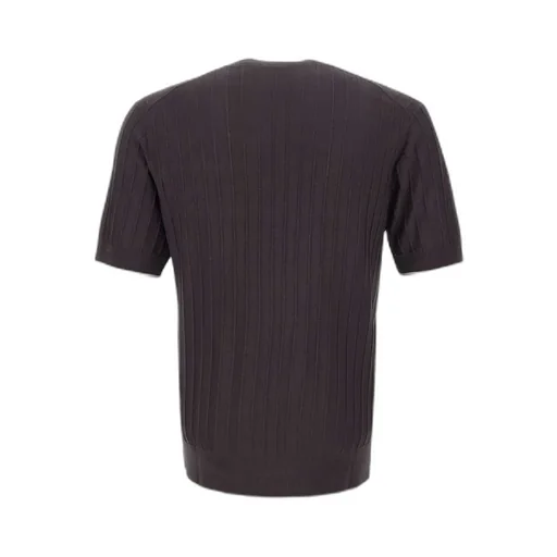 Paolo Pecora Ribbed Crew Neck T-Shirt