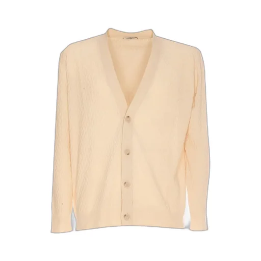 Paolo Pecora Textured Cardigan Sweater