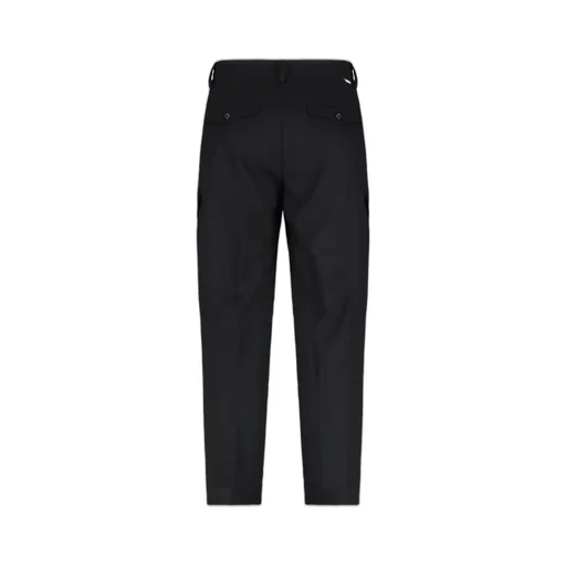 Paolo Pecora Viscose Blend Drawstring Trousers