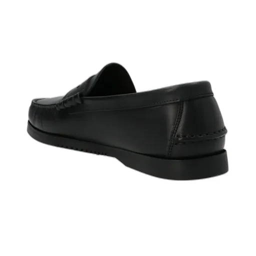 Paraboot Logo Label Round Toe Loafers