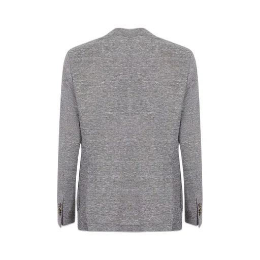 Paoloni Textured Single-Breasted Jacket